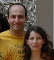 Marc Arrighi, et sa femme Prisca